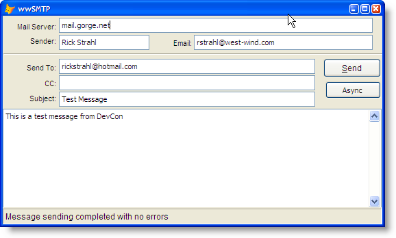 Code To Send Email In Vb Net Windows Application Store